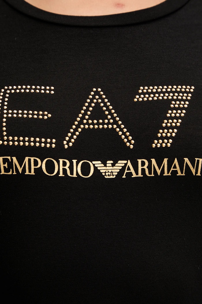 EA7 Emporio Armani t-shirt czarny 8NTT67.TJDQZ