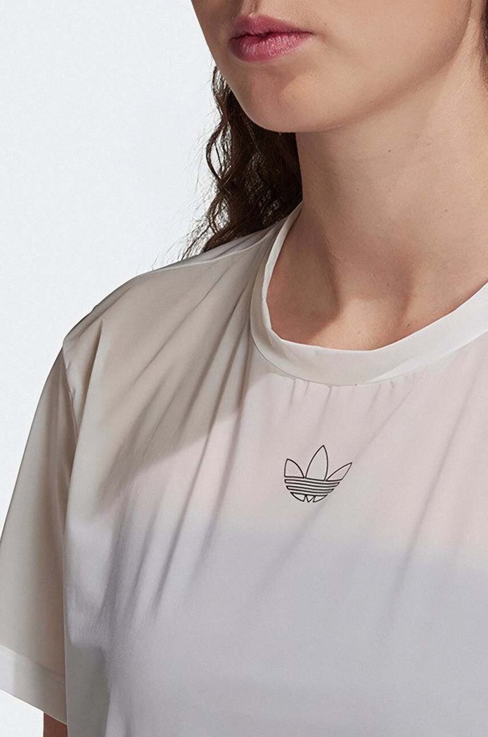 adidas Originals t-shirt Mesh FM1970 biały