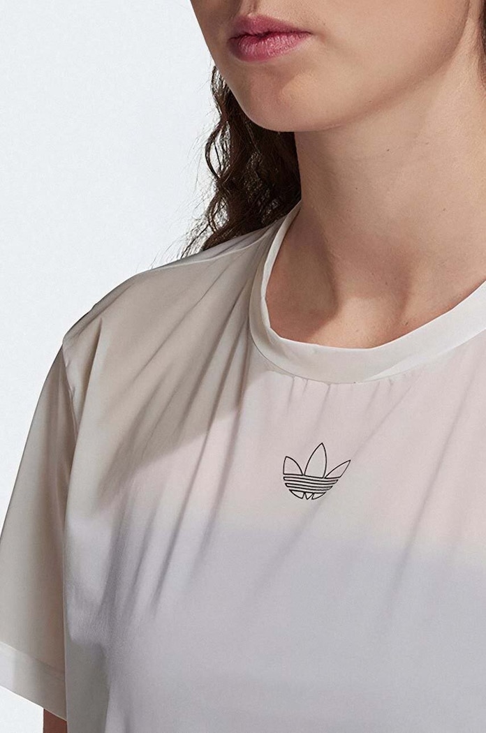 adidas Originals t-shirt Mesh FM1970 biały