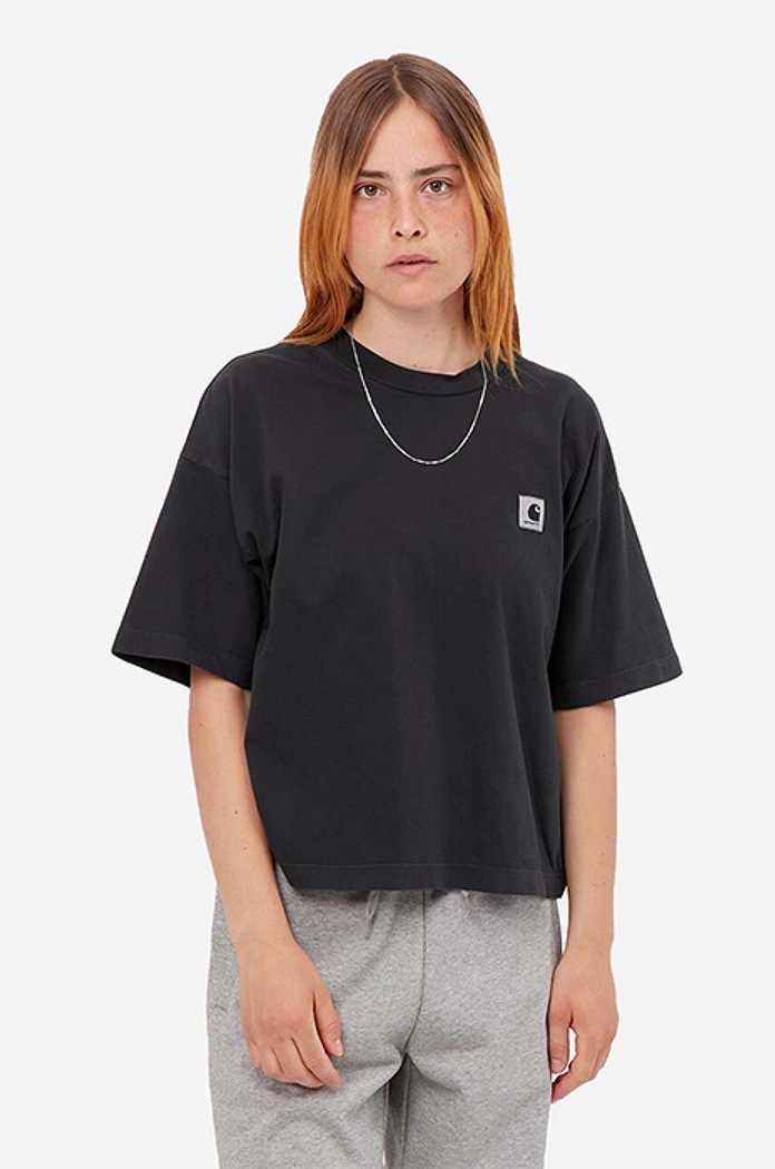 Carhartt WIP cotton t-shirt relaxed black I029647.BLACK