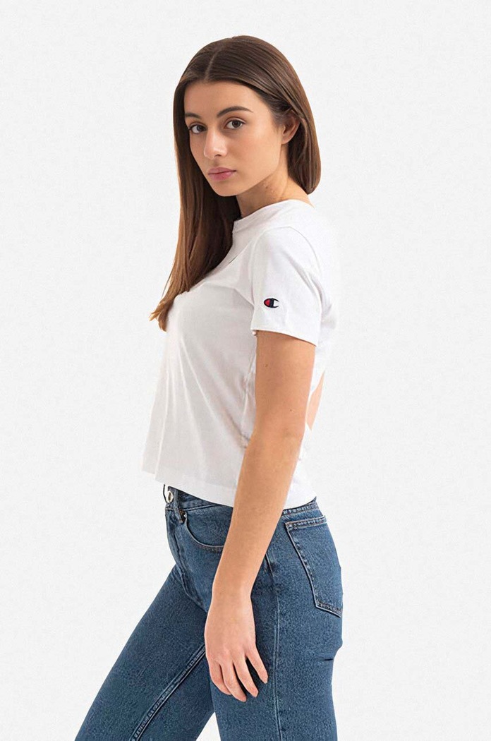 Champion cotton t-shirt 114929 white