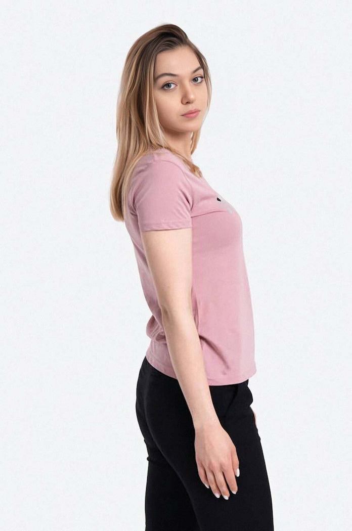 Oblečení Bavlněné tričko Alpha Industries NASA PM 198053.487 růžová
