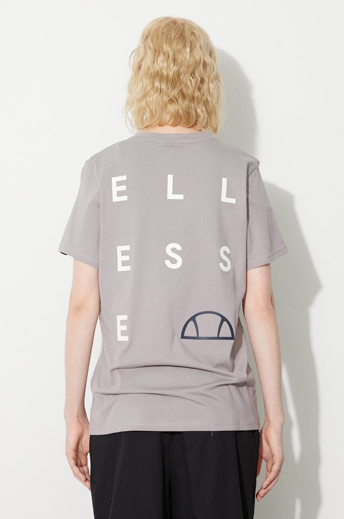 Odzież Ellesse t-shirt bawełniany SGR17777 szary