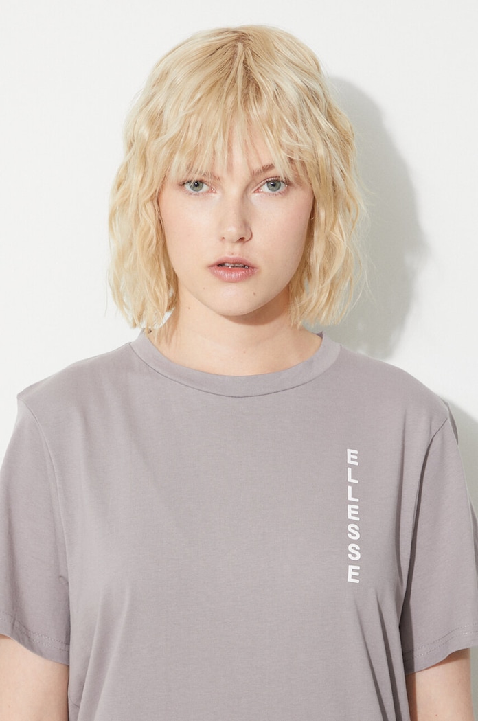 Ellesse t-shirt bawełniany SGR17777 szary