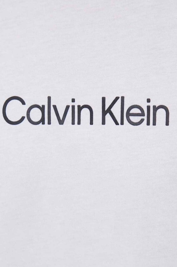 Bavlnené tričko Calvin Klein K20K205448.NOS biela