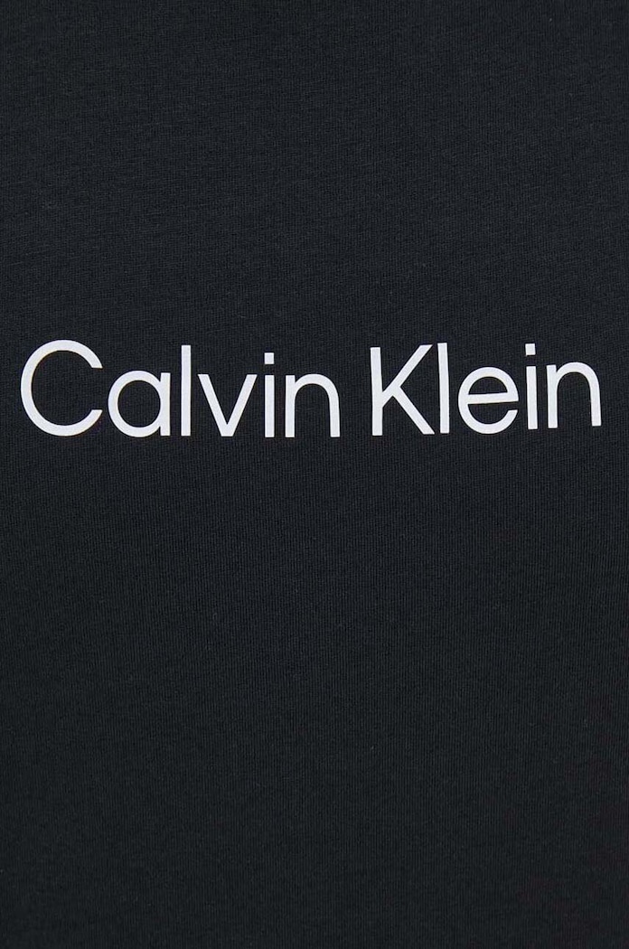 Calvin Klein pamut póló K20K205448.NOS fekete