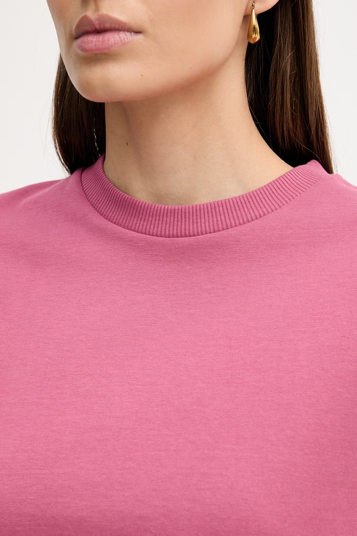 United Colors of Benetton tricou din bumbac 3BL0E17G5 roz