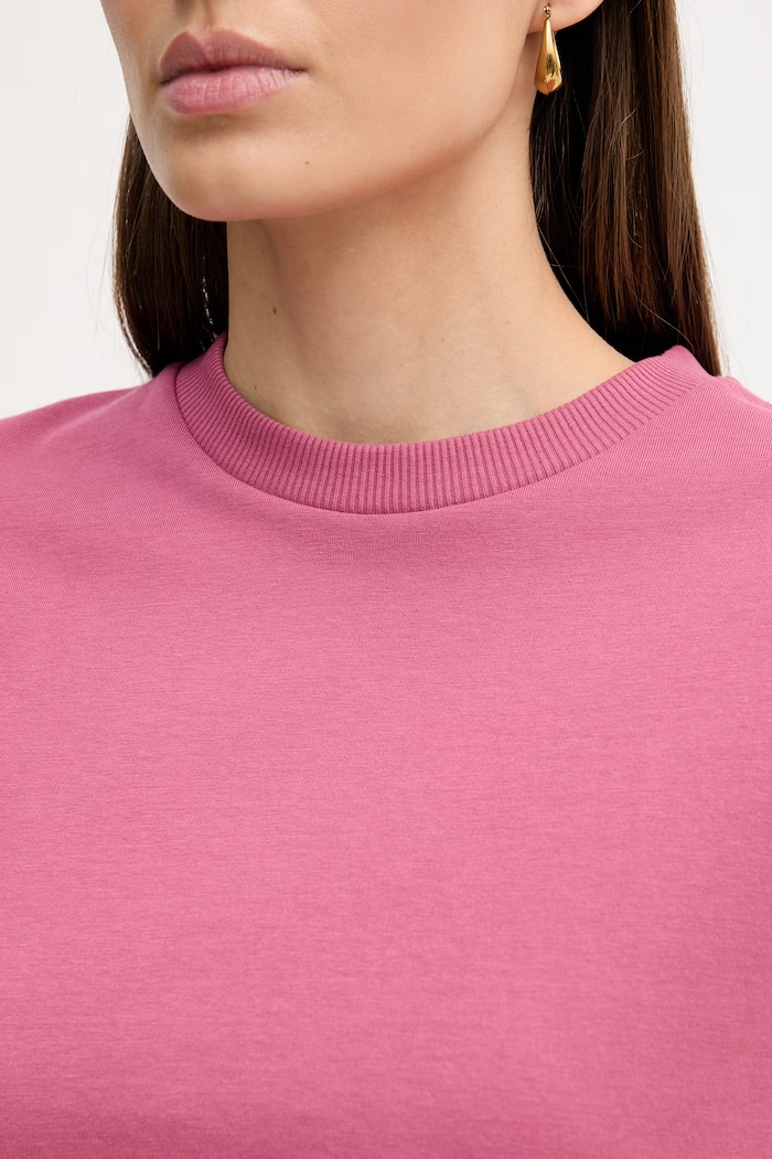 United Colors of Benetton tricou din bumbac 3BL0E17G5 roz