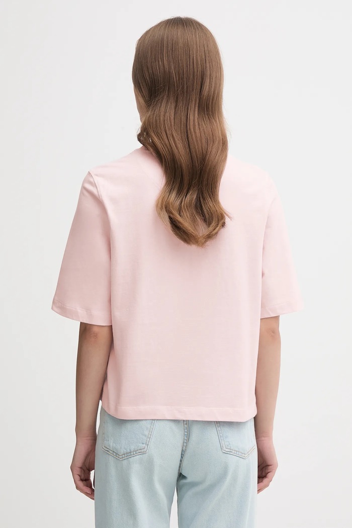 Odzież United Colors of Benetton t-shirt bawełniany 3BL0E17G5 różowy