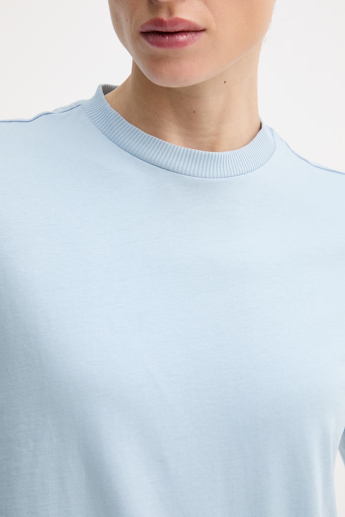 United Colors of Benetton t-shirt bawełniany 3BL0E17G5 niebieski