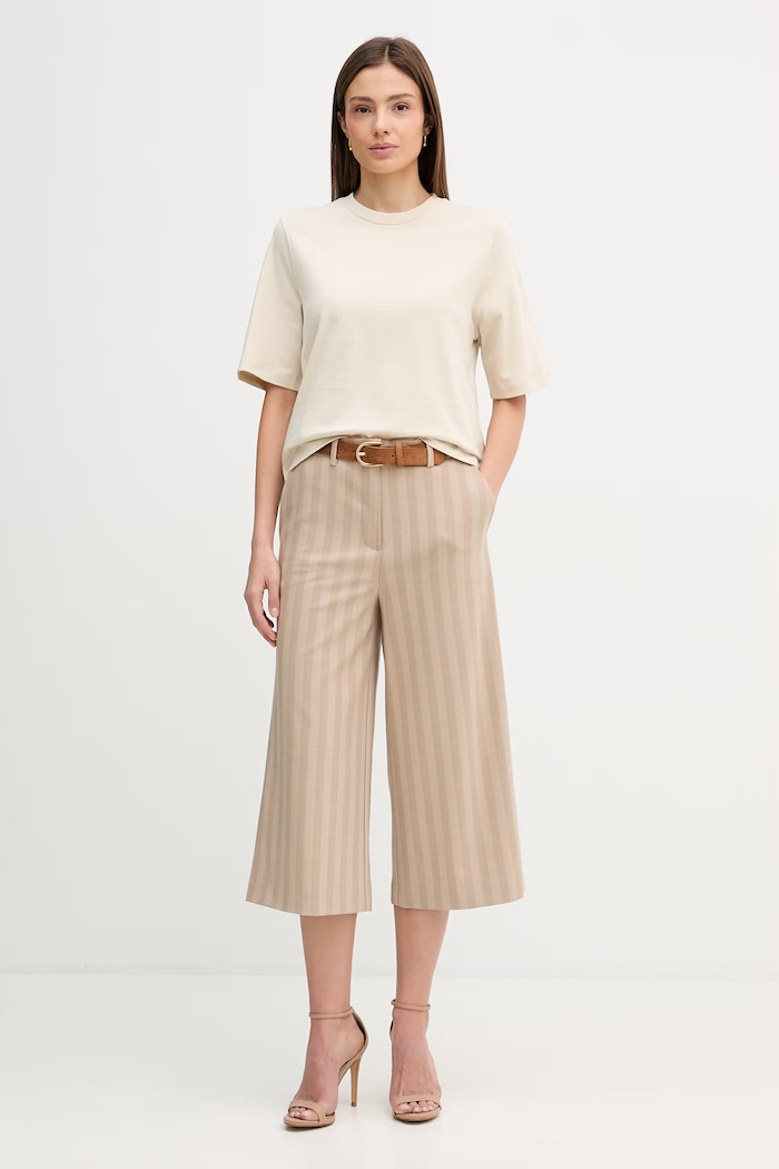 Бавовняна футболка United Colors of Benetton 3BL0E17G5 бежевий AA00