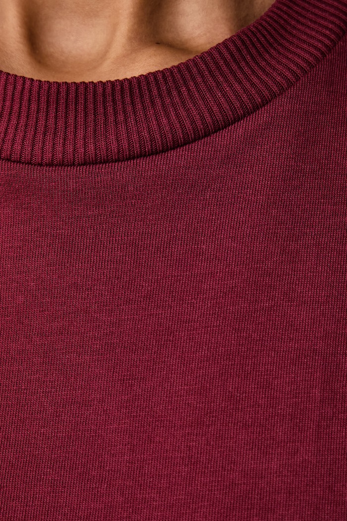 Kratka majica ženska bombažna United Colors of Benetton 3BL0E17G5 bordo