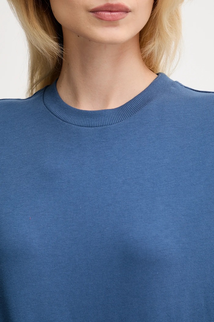 United Colors of Benetton t-shirt bawełniany 3BL0E17G5 niebieski