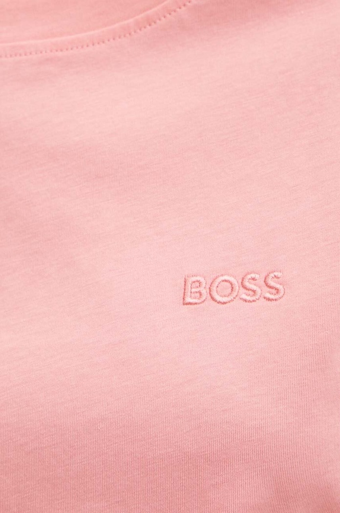 BOSS Orange βασικό t-shirt γυναικείο βαμβακερό C Esogo 1 50506973 ροζ