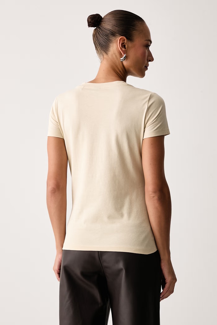 Odzież BOSS Orange T-shirt basic damski bawełniany C Esogo 1 50506973 żółty