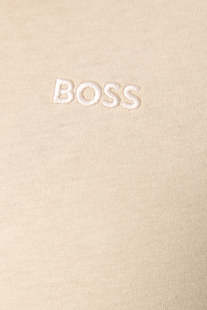 T-shirt basic damski bawełniany C Esogo 1 BOSS Orange żółty 50506973