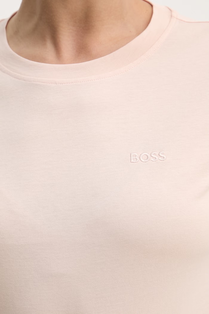 BOSS Orange T-shirt basic damski bawełniany C Esogo 1 pomarańczowy 50506973