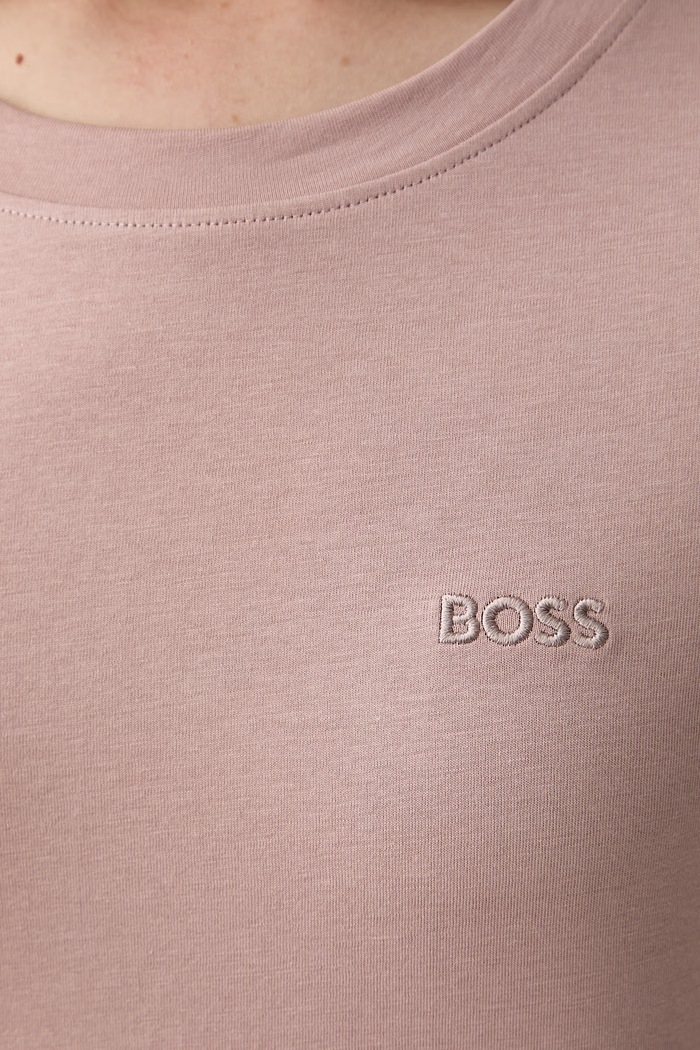 BOSS Orange basic t-shirt γυναικείο βαμβακερό C Esogo 1 50506973 ροζ