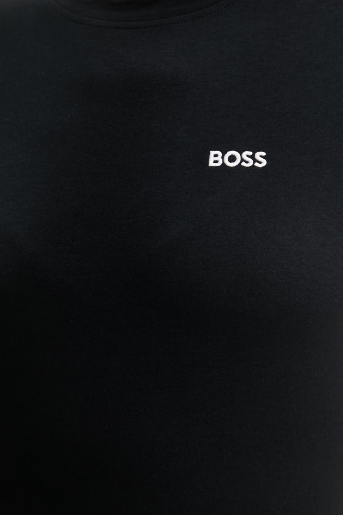 BOSS Orange basic tričko dámske bavlnené C Esogo 1 50506973 čierna