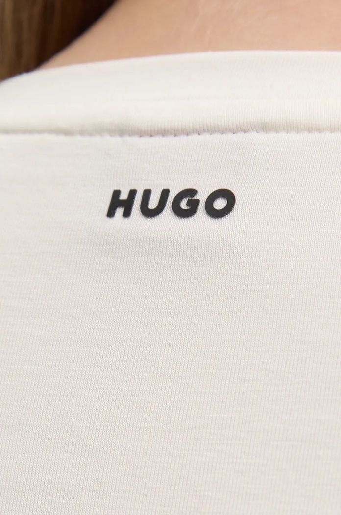 Футболка HUGO Darnelia 50515019 бежевий
