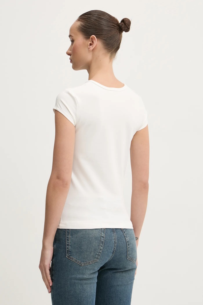 Odzież Diesel t-shirt T-ANGIE A06268.0AFAA beżowy