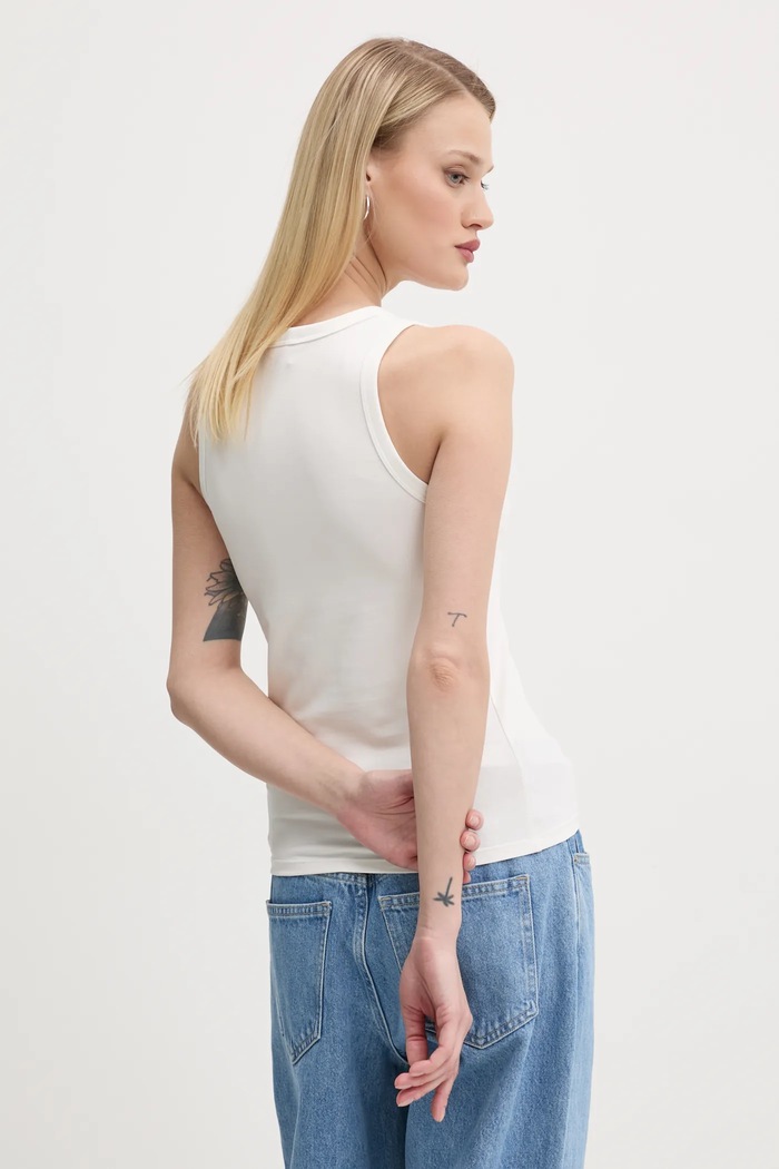 Oblečení Diesel Top Diesel T-LYNYS-OD TANK TOP A15703.0AFAA bílá