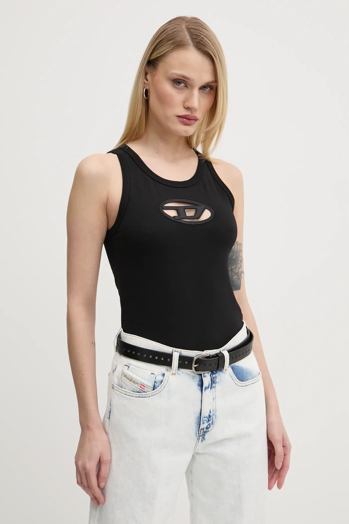 Top Diesel T-LYNYS-OD TANK TOP crna A15703.0AFAA