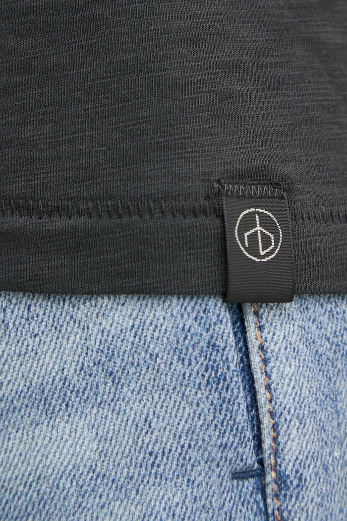 Βαμβακερό μπλουζάκι Rag & Bone W272C34CH μαύρο