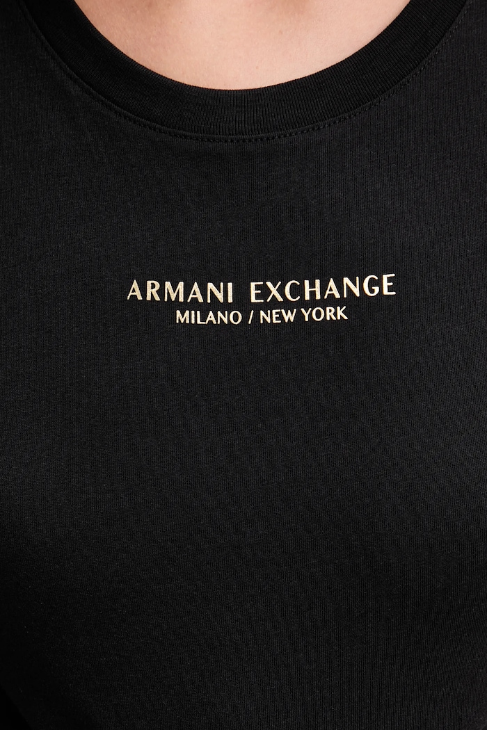 Armani Exchange tricou din bumbac XW001455.AF10356.NOS negru