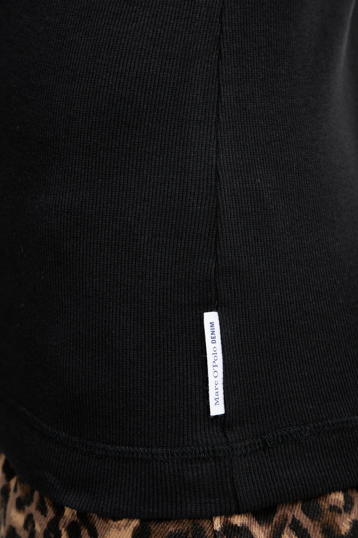 Marc O'Polo top din bumbac 5000006278 negru