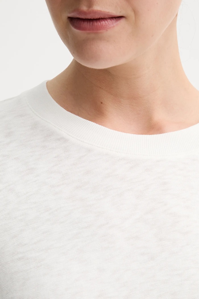Marc O'Polo t-shirt bawełniany 5000006282 beżowy