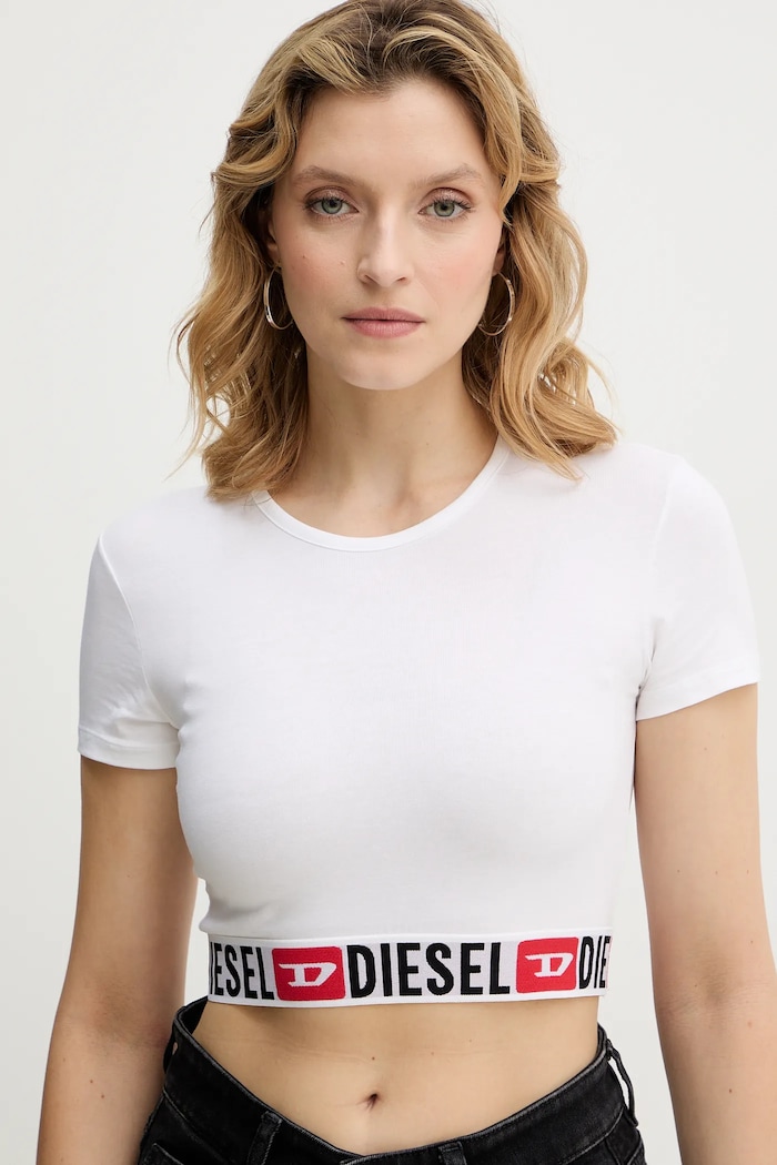 Tričko Diesel IRMA-D-CORE bílá A18273.0NJAP