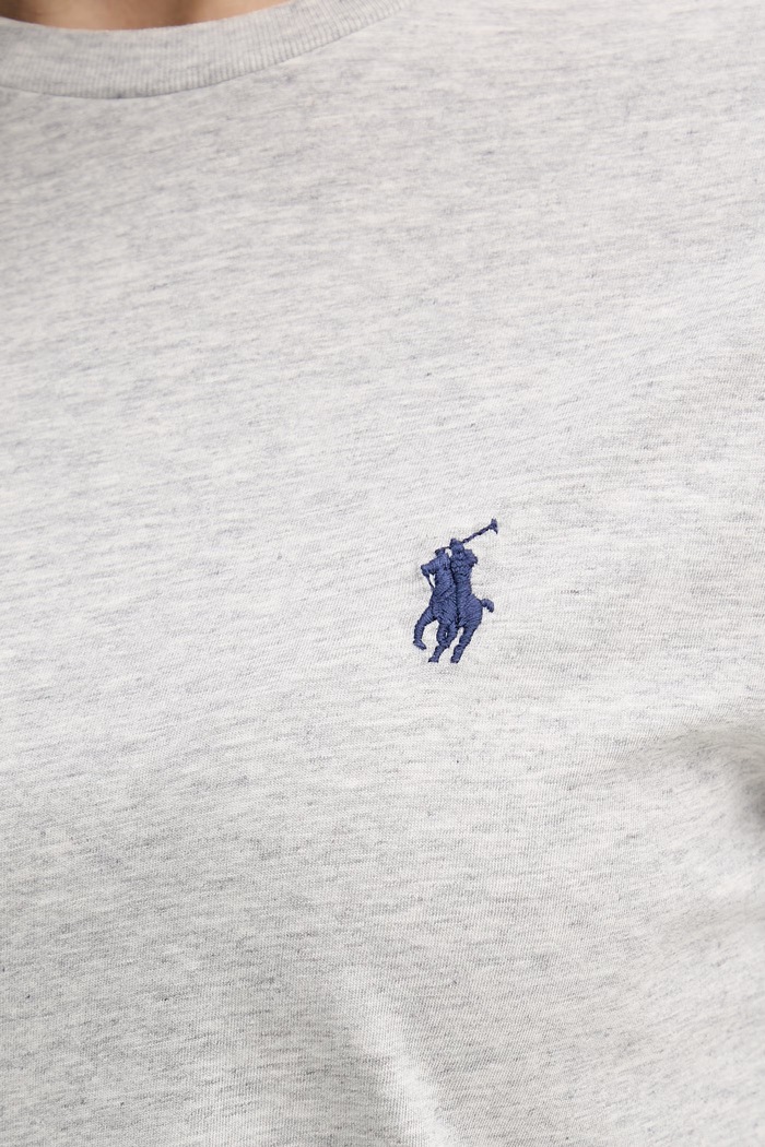 Polo Ralph Lauren tričko s dlhým rukávom dámske bavlnené 211B14604 sivá