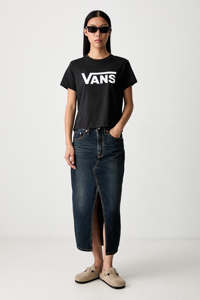 Vans Γυναικεία βαμβακερά VN0010ESBLK1 μαύρο AA00
