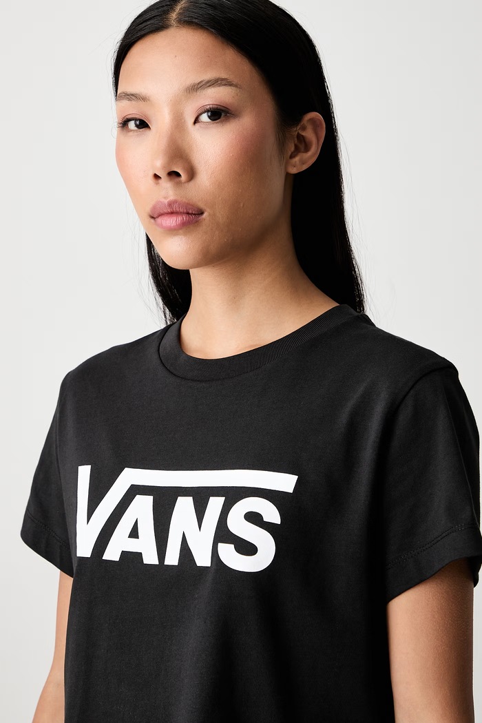 Vans Γυναικεία βαμβακερά μαύρο VN0010ESBLK1