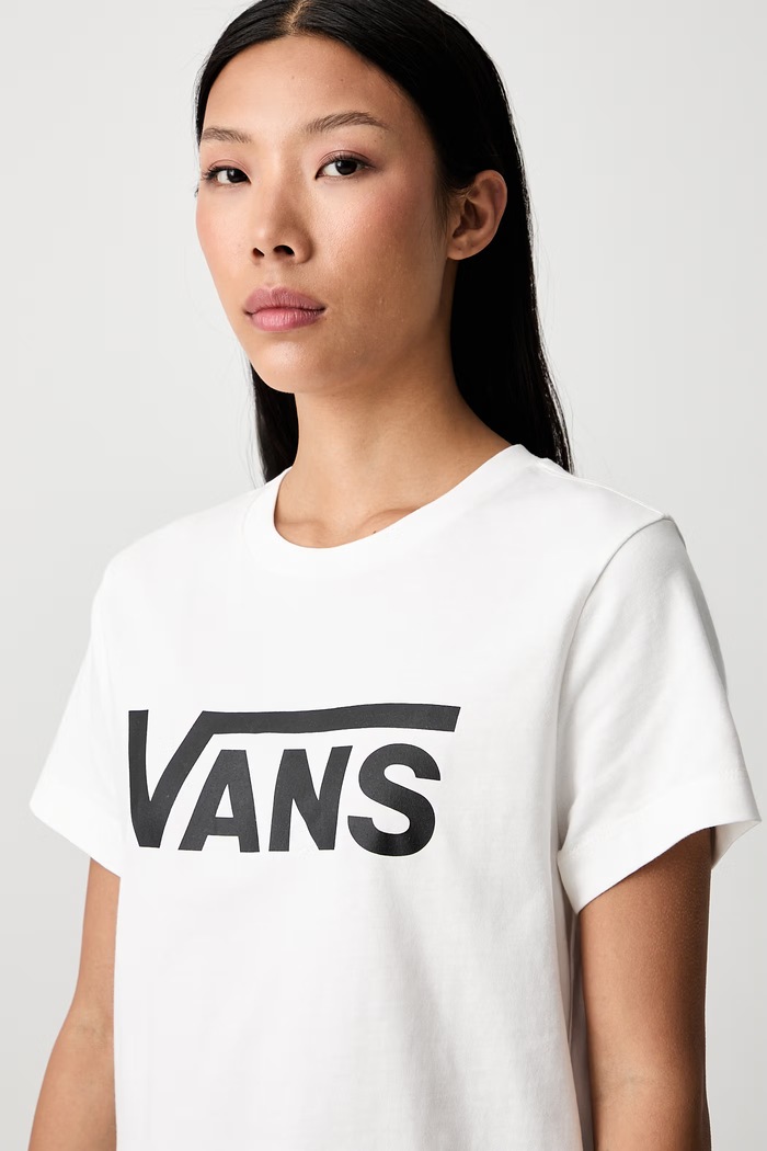 Vans tričko dámske bavlnené biela VN0010ESWHT1