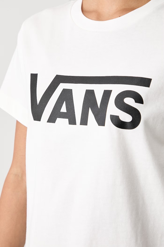 Vans tričko dámske bavlnené VN0010ESWHT1 biela