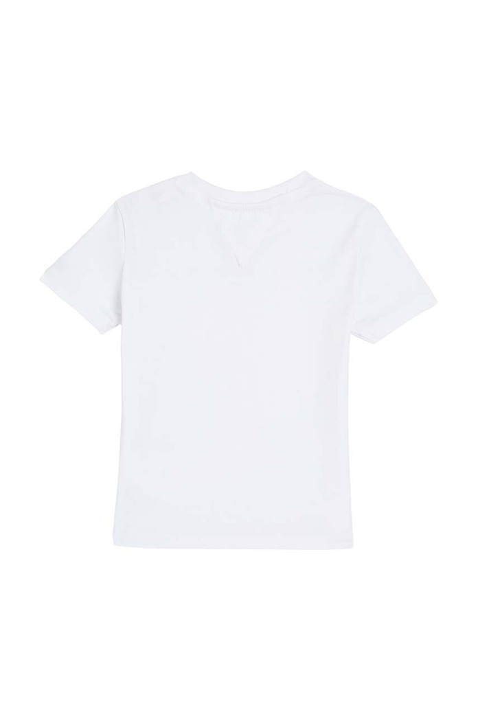 Tommy Hilfiger t-shirt dziecięcy KN0KN01487.9BYY biały AA00