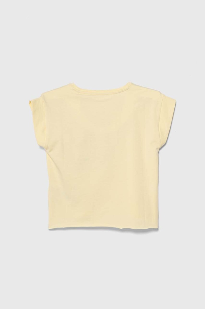 Guess T-shirt dziecięcy J81I15.J1311.PPYH żółty AA00