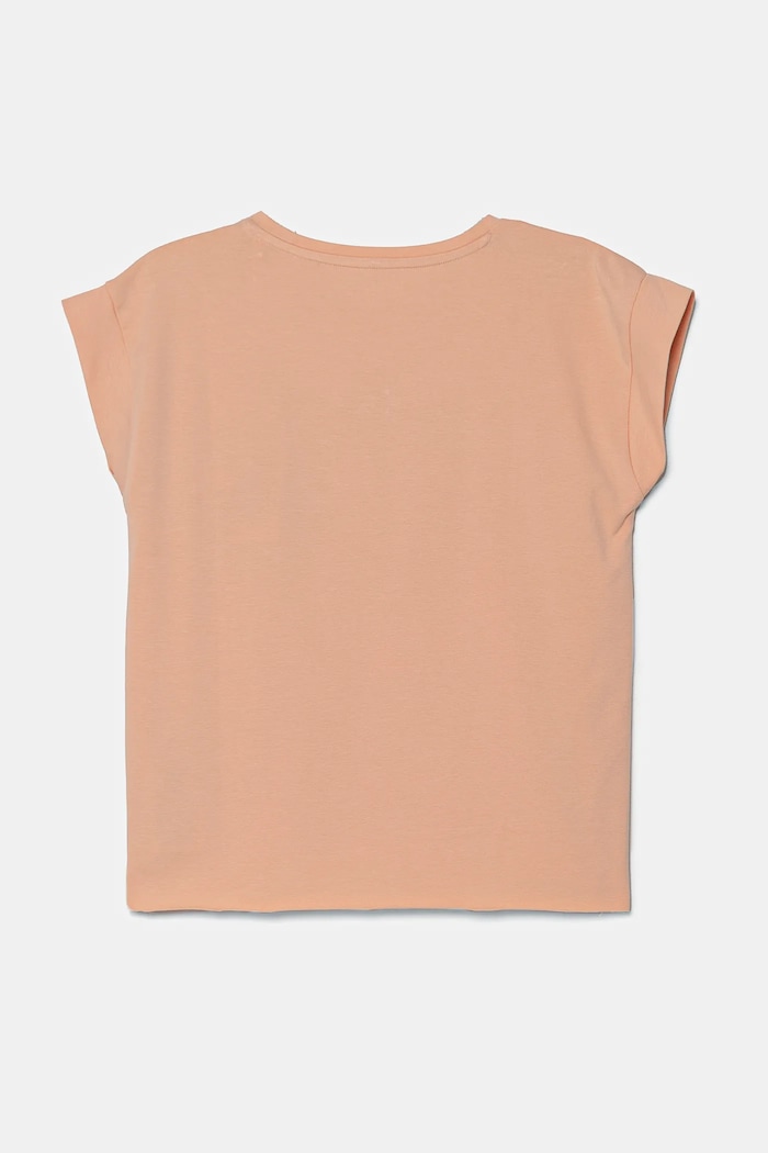 Guess t-shirt dziecięcy J81I15.J1311.PPYA pomarańczowy AA00