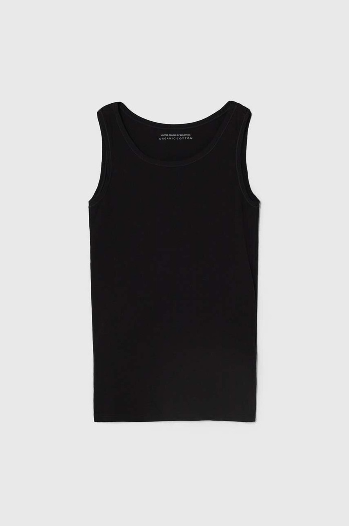 Παιδικό μπλουζάκι United Colors of Benetton 2-pack 3ZQM0H406.G.CONTINUATIV μαύρο AA00
