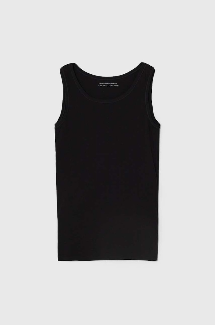 Παιδικό μπλουζάκι United Colors of Benetton 2-pack 3ZQM0H406.G.CONTINUATIV μαύρο AA00