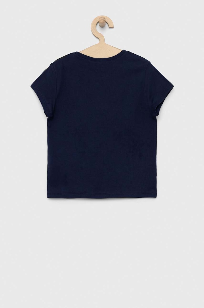 United Colors of Benetton t-shirt bawełniany dziecięcy 3I1XC109V.G.NOS granatowy AA00