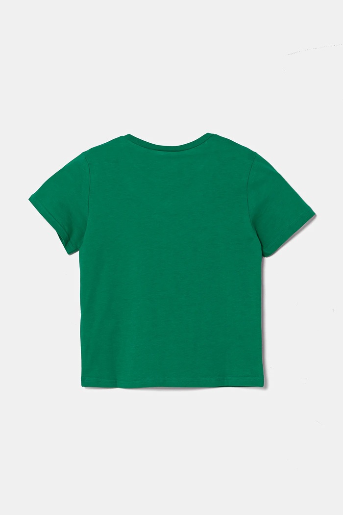 United Colors of Benetton t-shirt bawełniany dziecięcy 3I1XG106Z.P.NOS zielony AA00