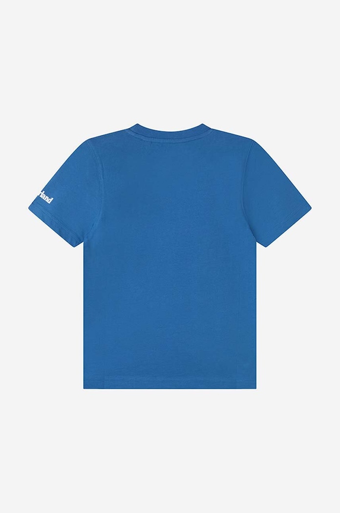 Timberland gyerek pamut póló Short Sleeves Tee-shirt T25S87.831 piros SS23