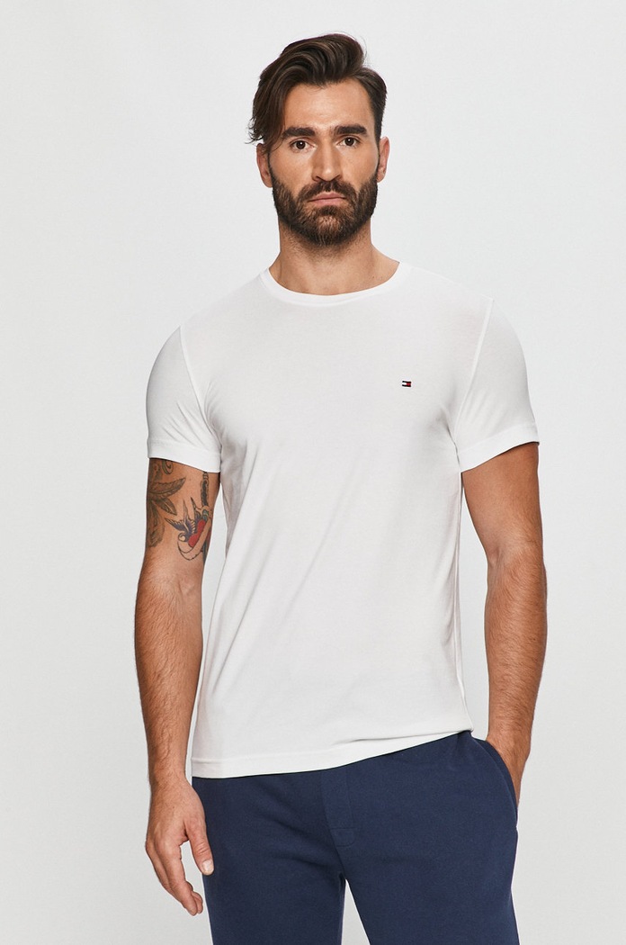 Μπλουζάκι Tommy Hilfiger 867896625 λευκό