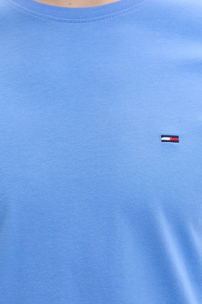 Tommy Jeans t-shirt męski bawełniany DM0DM04411 niebieski