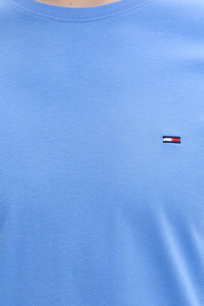 Tommy Jeans t-shirt męski bawełniany DM0DM04411 niebieski