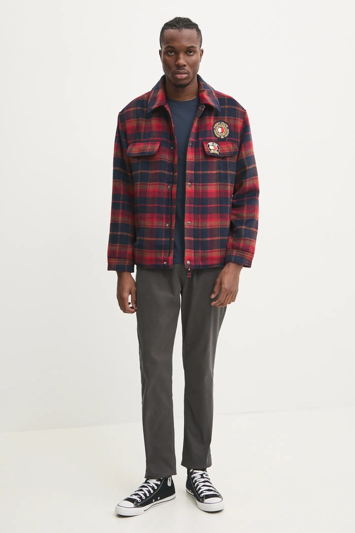Tommy Jeans тениска мъжка от памук DM0DM04411 тъмносин AA00