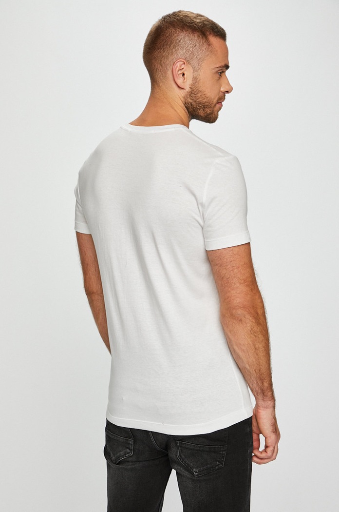 Îmbrăcăminte Calvin Klein Jeans tricou J30J307855 alb
